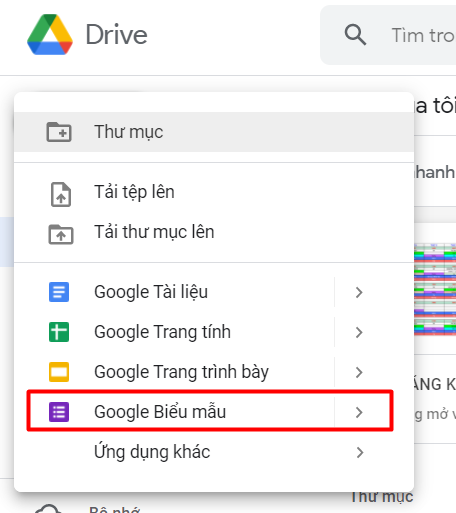 Hướng dẫn tạo và sử dụng Google Form